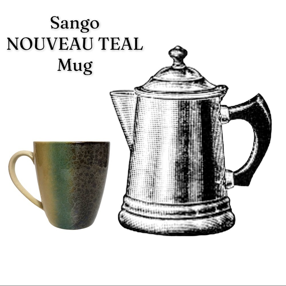 Sango NOUVEAU TEAL Coffee Mug